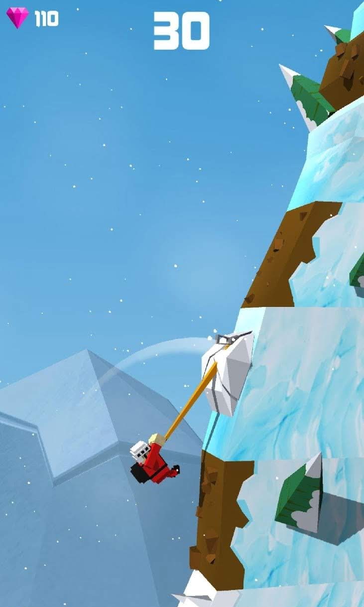 Axe Climber gameplay screenshot 1