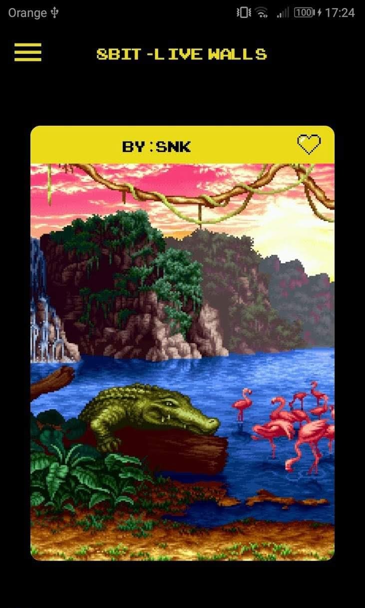 8BIT - Live Wallpapers (Pixel Art Live Wallpapers) screenshot 1