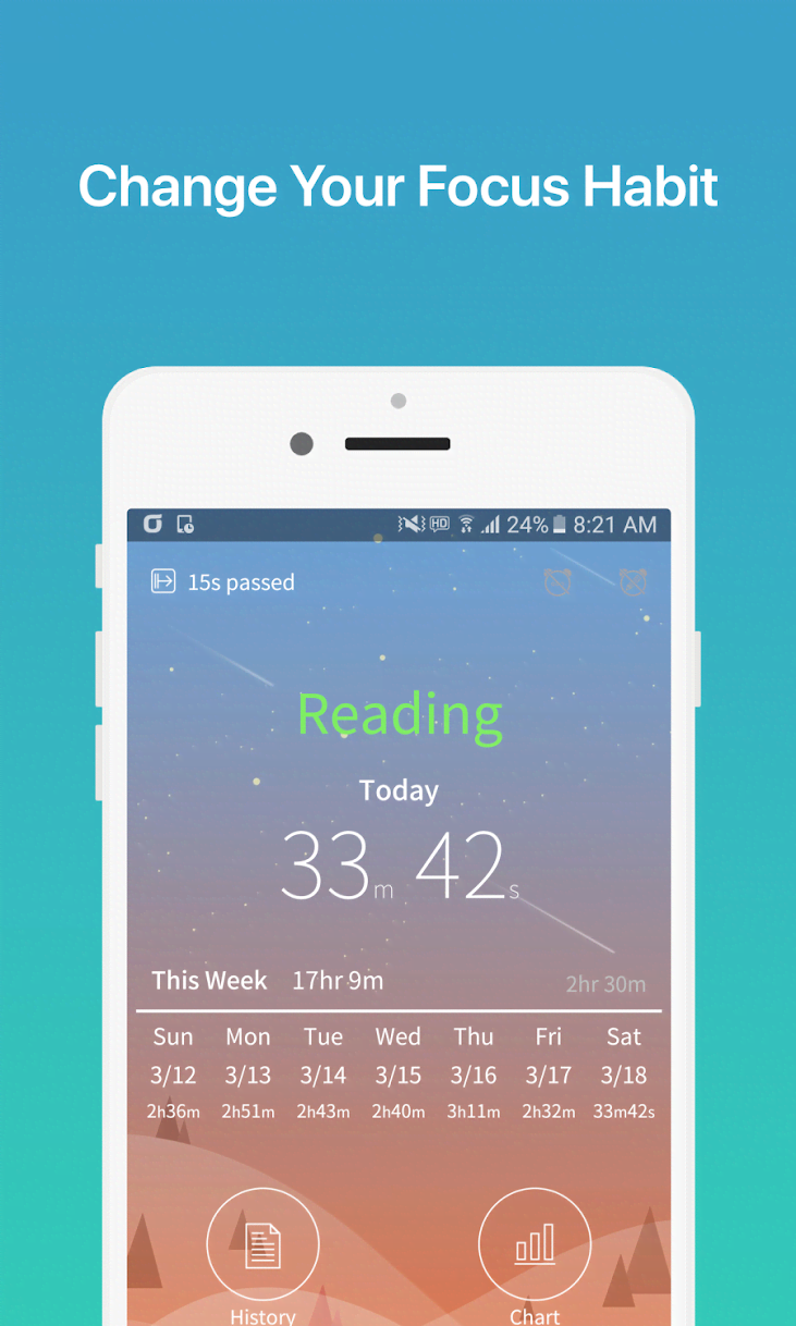 FocusTimer Pro: Habit Changer screenshot 1