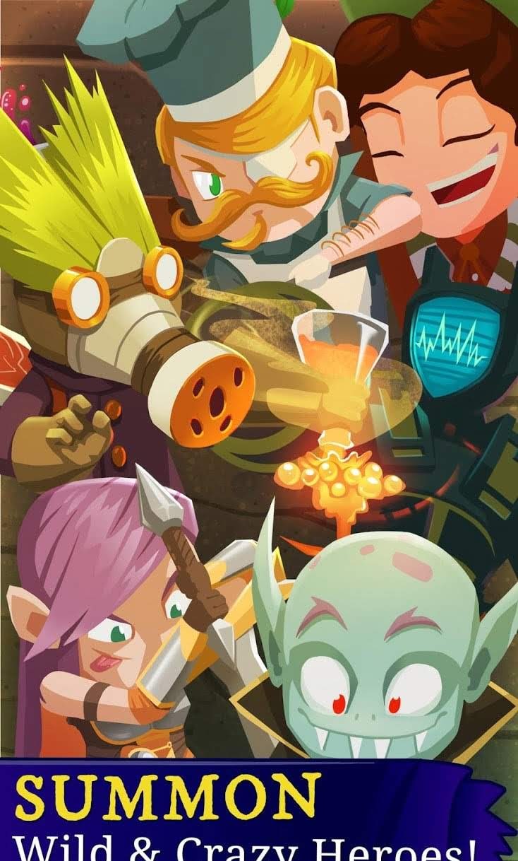 Everclicker Endless RPG gameplay screenshot 1