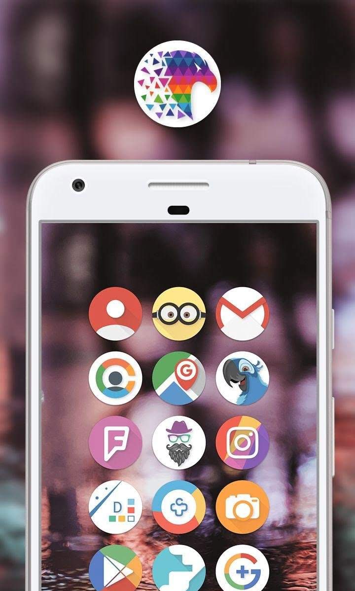 Pix Up - Round Icon Pack screenshot 1