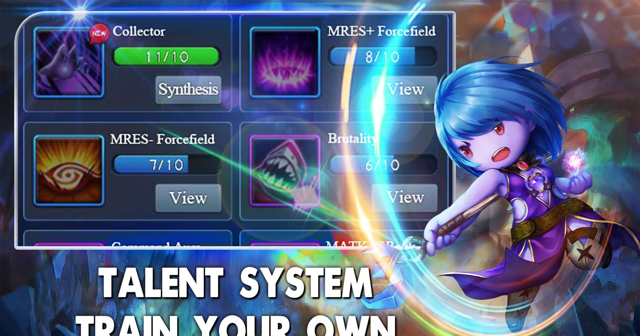 Third gameplay screenshot of Dungeon Brawl – Star IDLE RPG