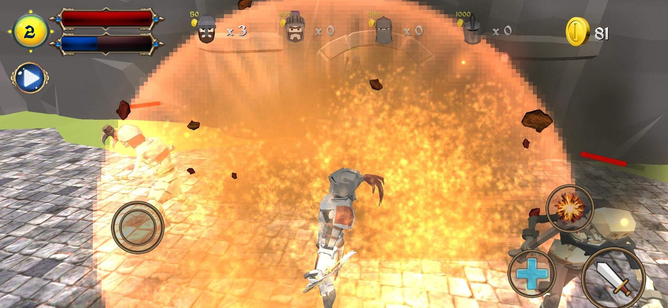 Castle Defense Knight Fight gameplay screenshot 3
