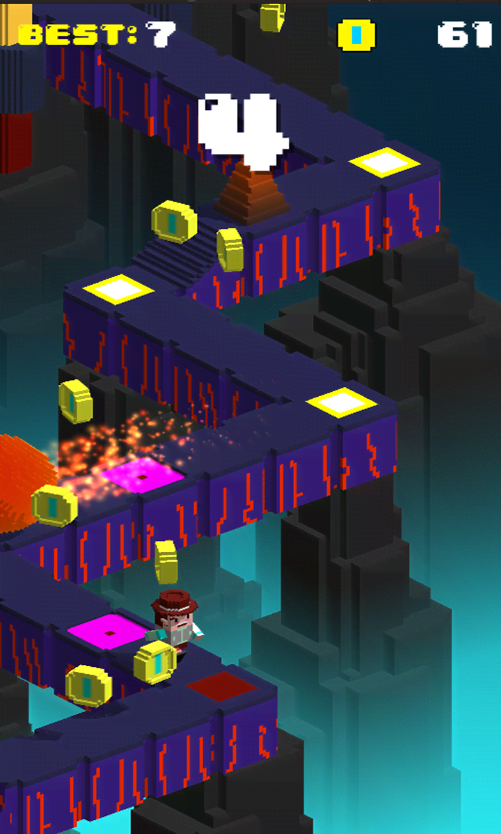 Roblox Run - Temple Rush gameplay screenshot 2