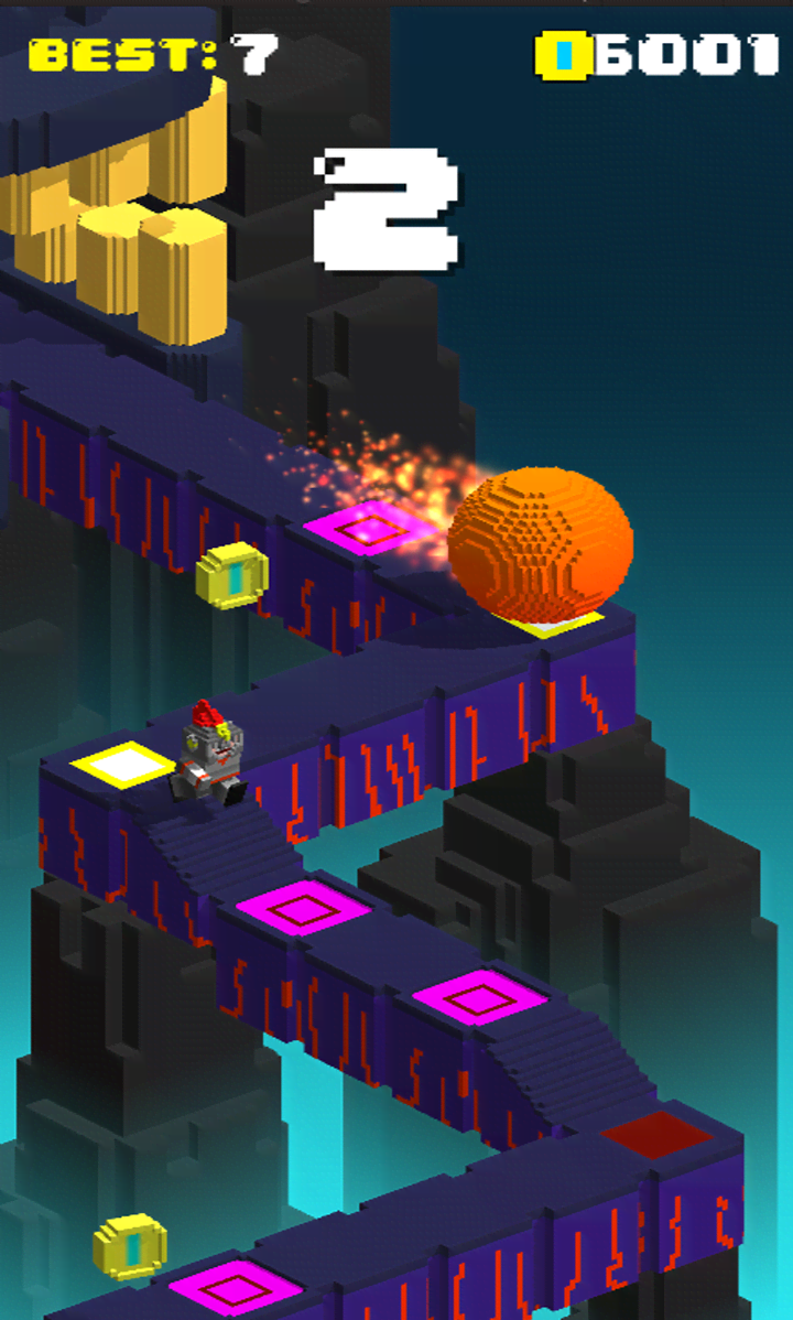 Roblox Run - Temple Rush gameplay screenshot 1