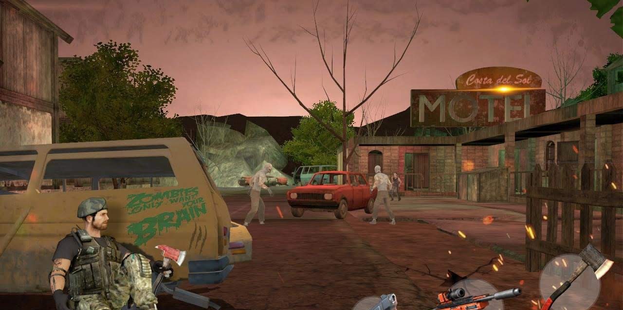 Zombie Hunter 3D gameplay screenshot 3