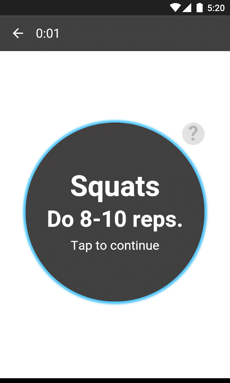 15 Minute Workout screenshot 2