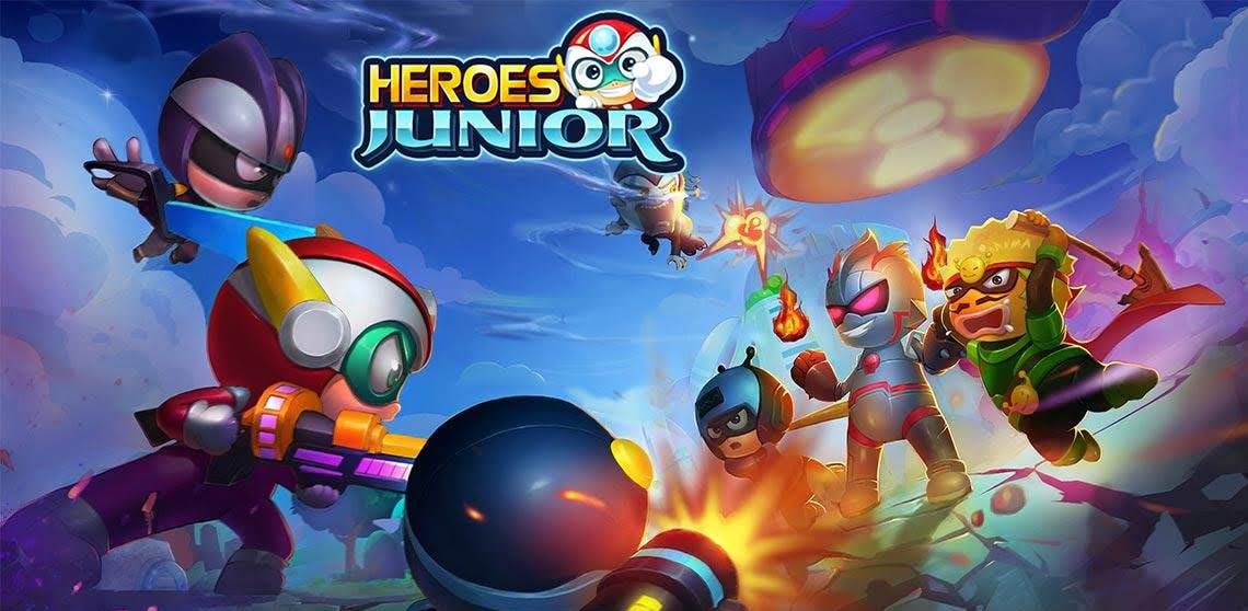 SuperHero Junior - Galaxy Wars Offline Game screenshot 1