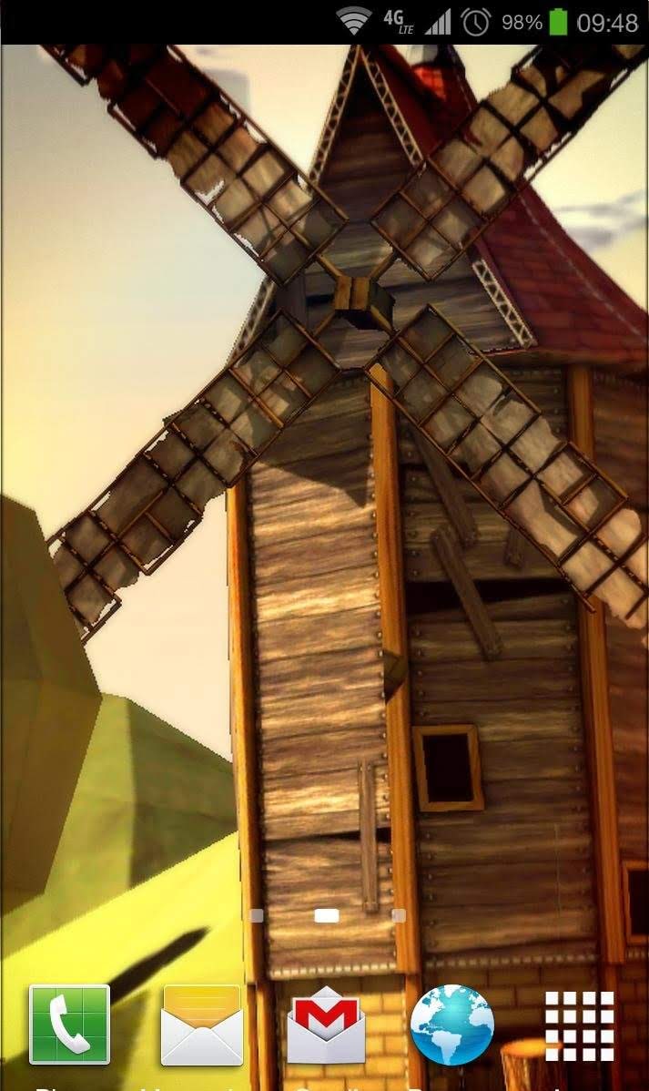 Paper Windmills 3D Pro lwp screenshot 3