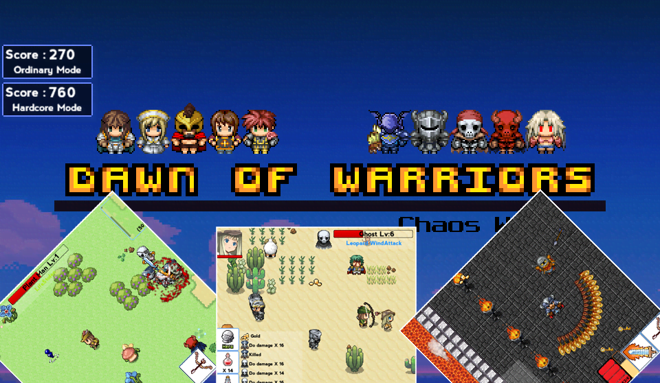 Dawn of Warriors gameplay screenshot 1