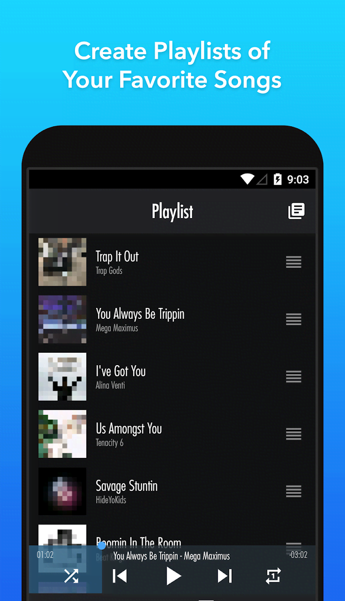 Free Mp3 Music Streaming & Streamer - AudioRave preview image 3