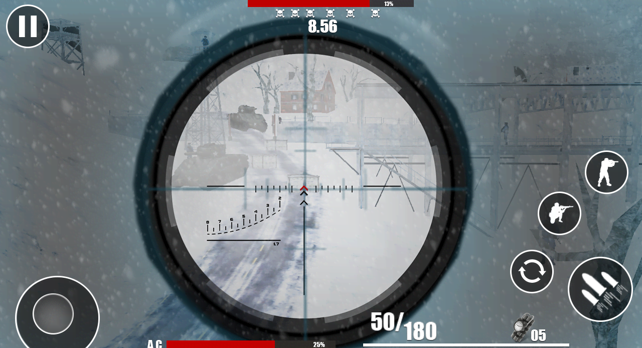 Winter Soldier : Army Shooting Game screenshot 3