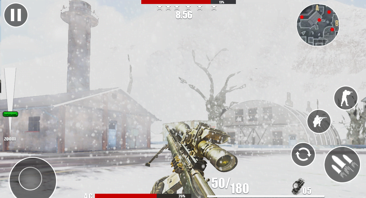 Winter Soldier : Army Shooting Game screenshot 4