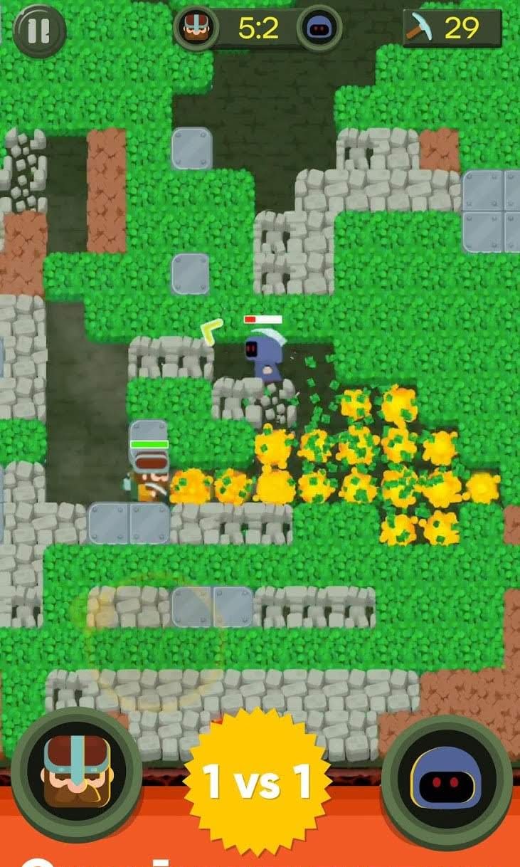 Dig Bombers: PvP Multiplayer Battle Royale screenshot 4