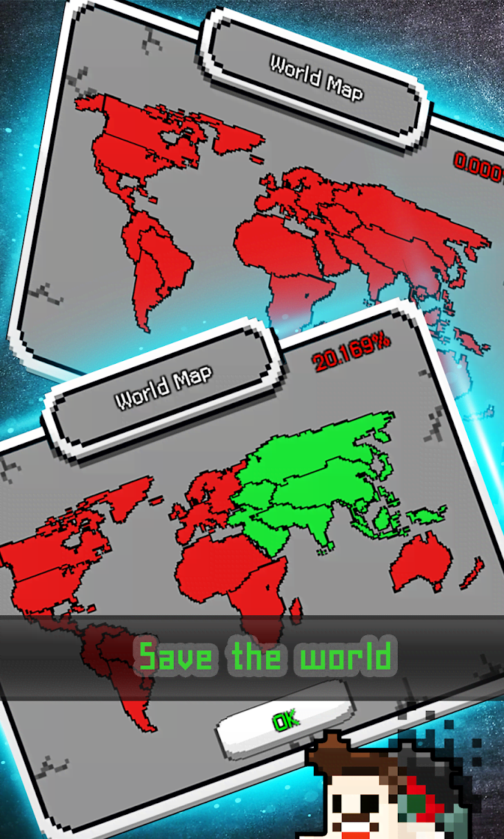ZombieWar : VaccineMaster gameplay screenshot 2