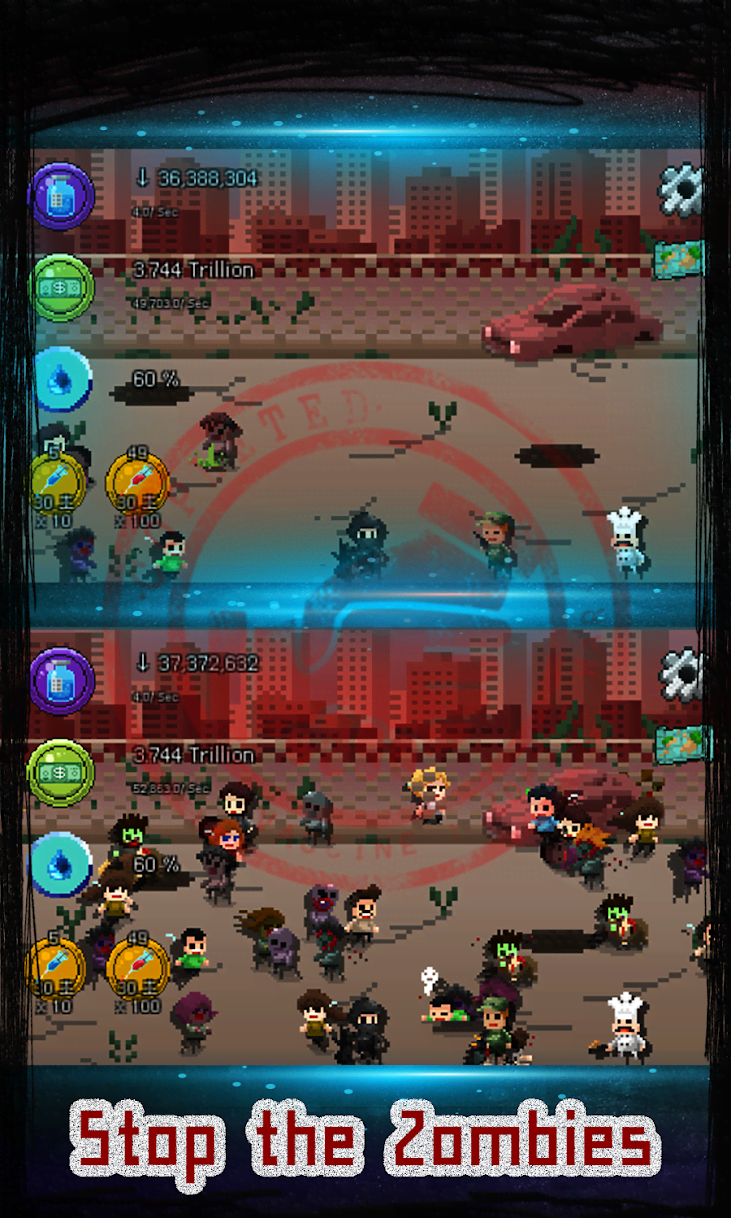 ZombieWar : VaccineMaster gameplay screenshot 4