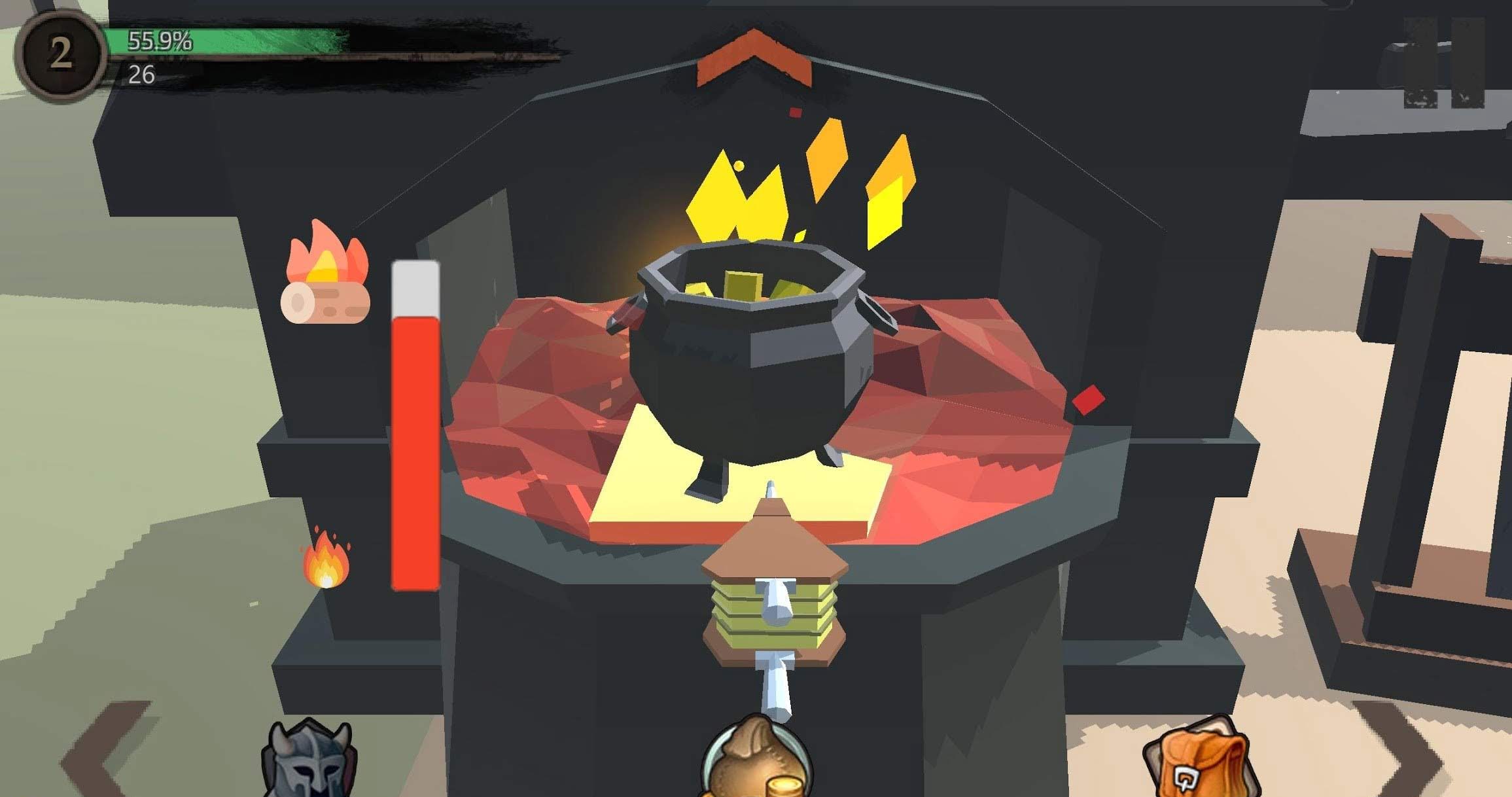 Third screenshot displaying weapon customization options