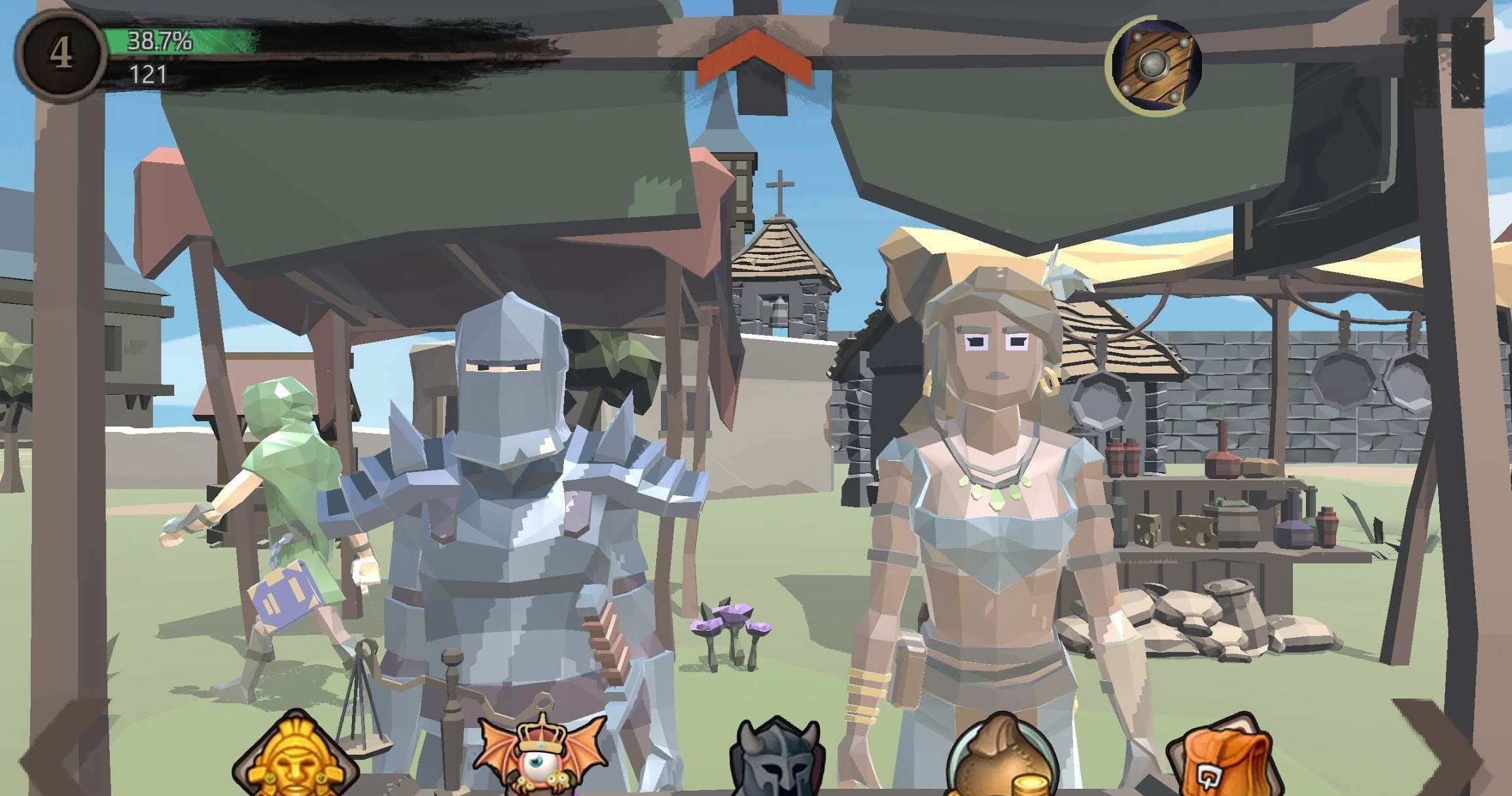 First screenshot of From Today Blacksmith gameplay