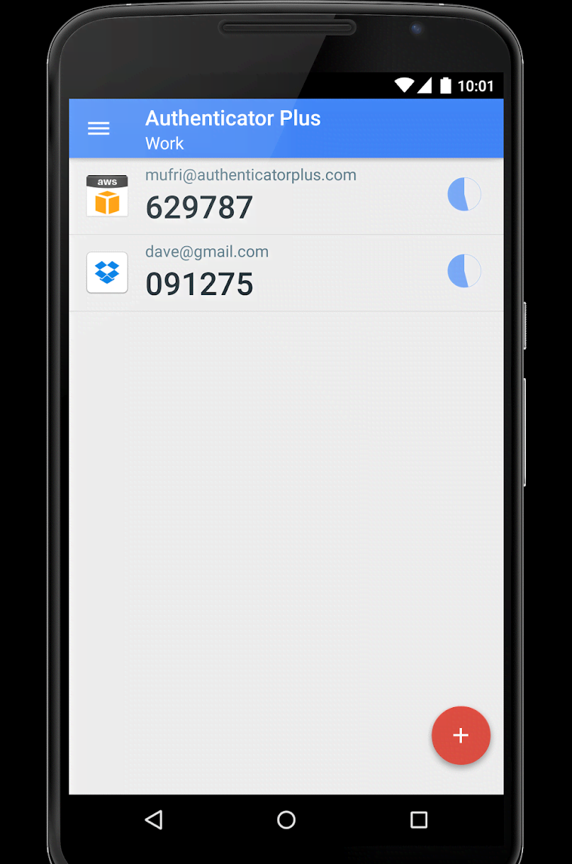 Authenticator Plus app screenshot 4