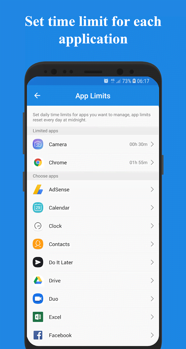 Usage Time - Phone Usage Manager screenshot 3