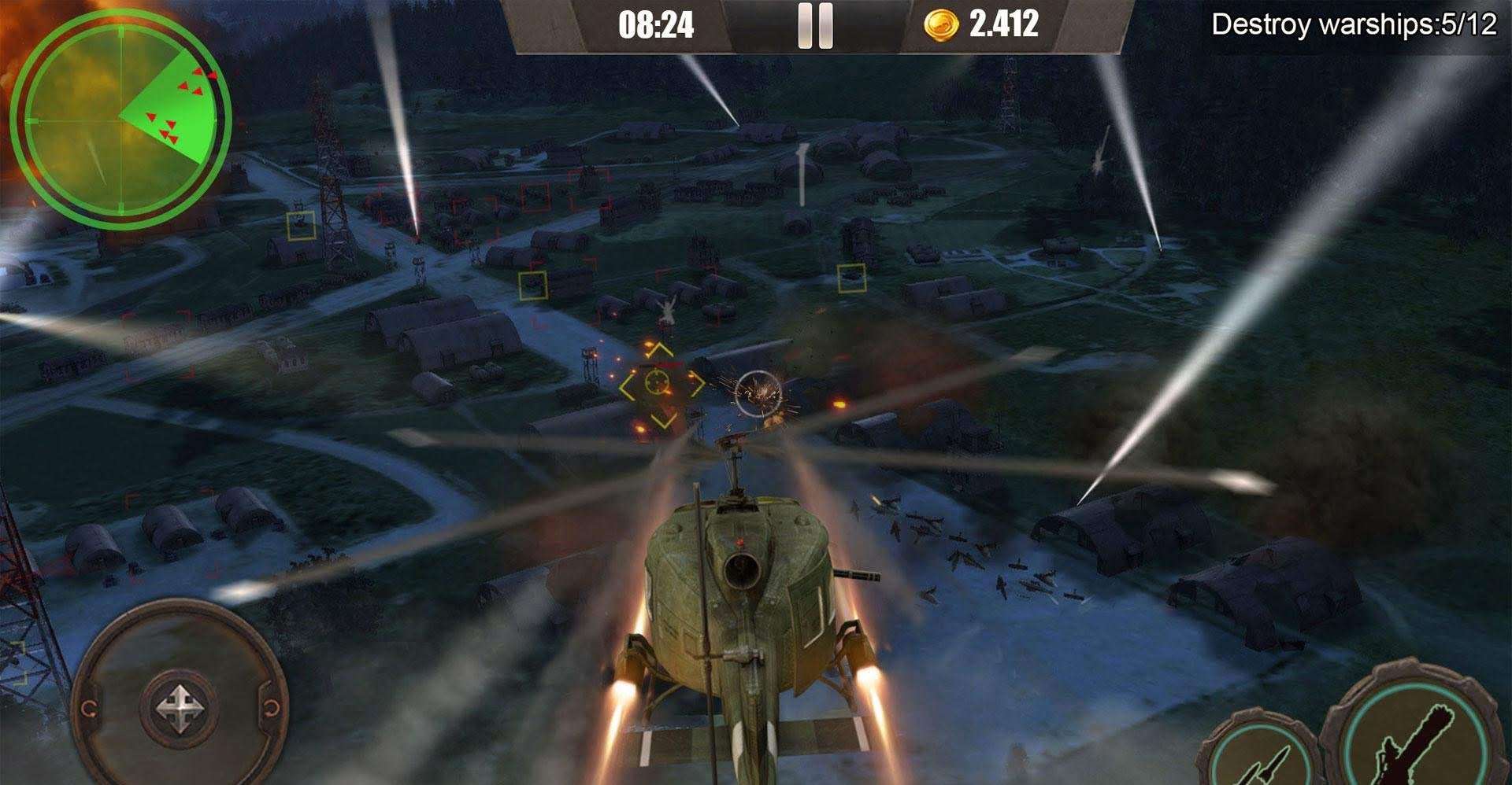 Gunship War: Total Battle Screenshot 2