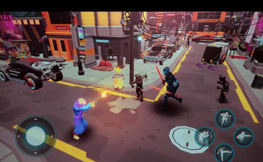 Cyber Rage: Retribution gameplay screenshot 3