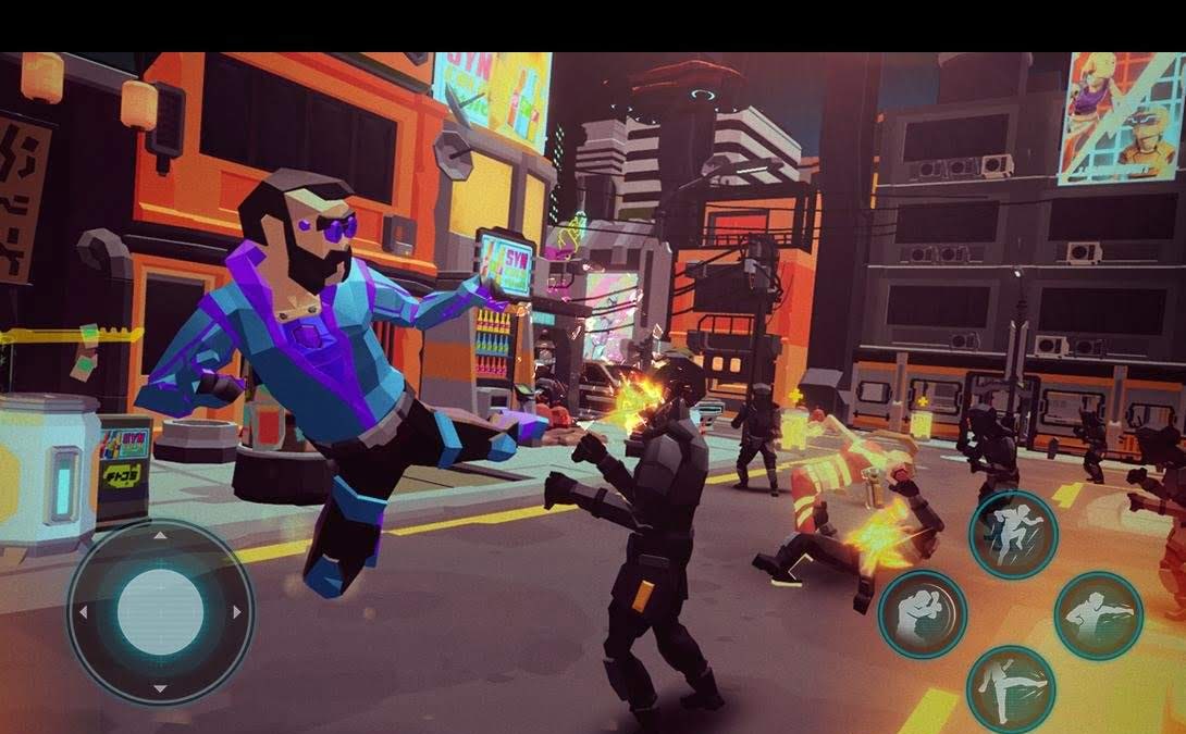 Cyber Rage: Retribution gameplay screenshot 2
