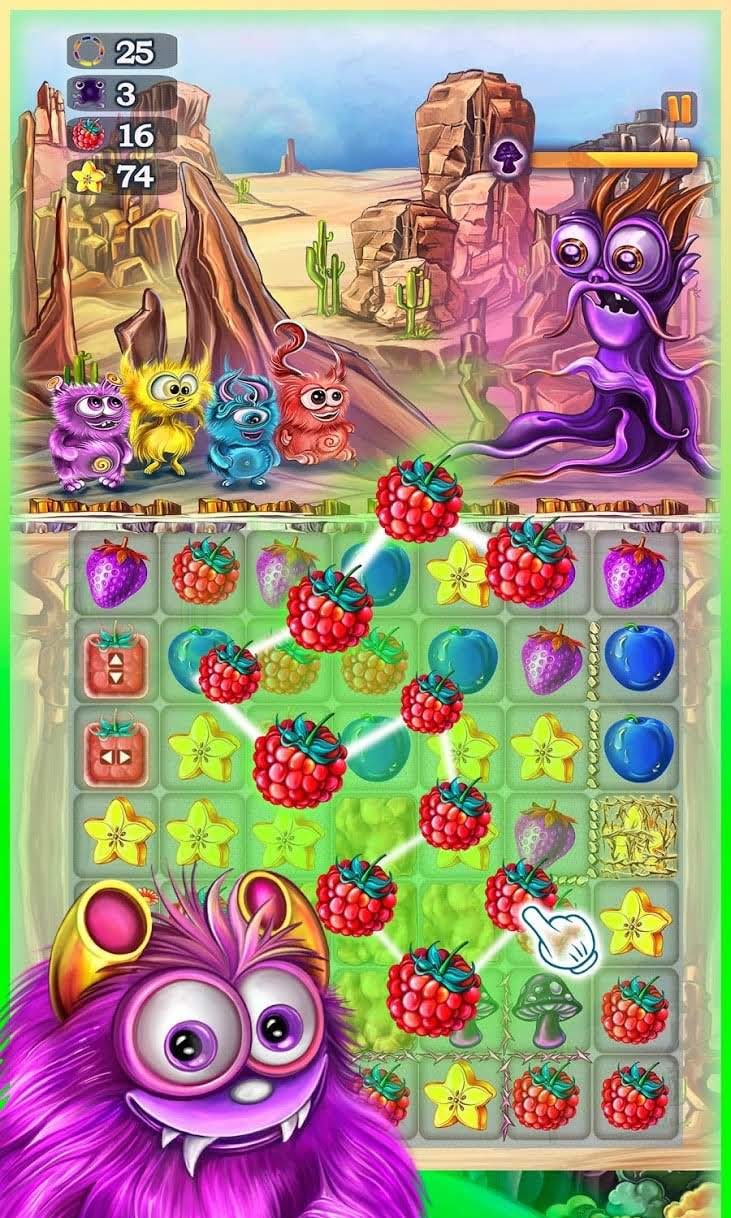 Fluffland Adventum - Match 3 screenshot 1