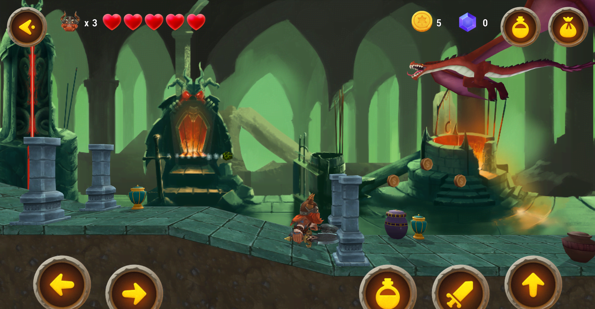 Nine Worlds Adventure - A Viking Saga screenshot 2