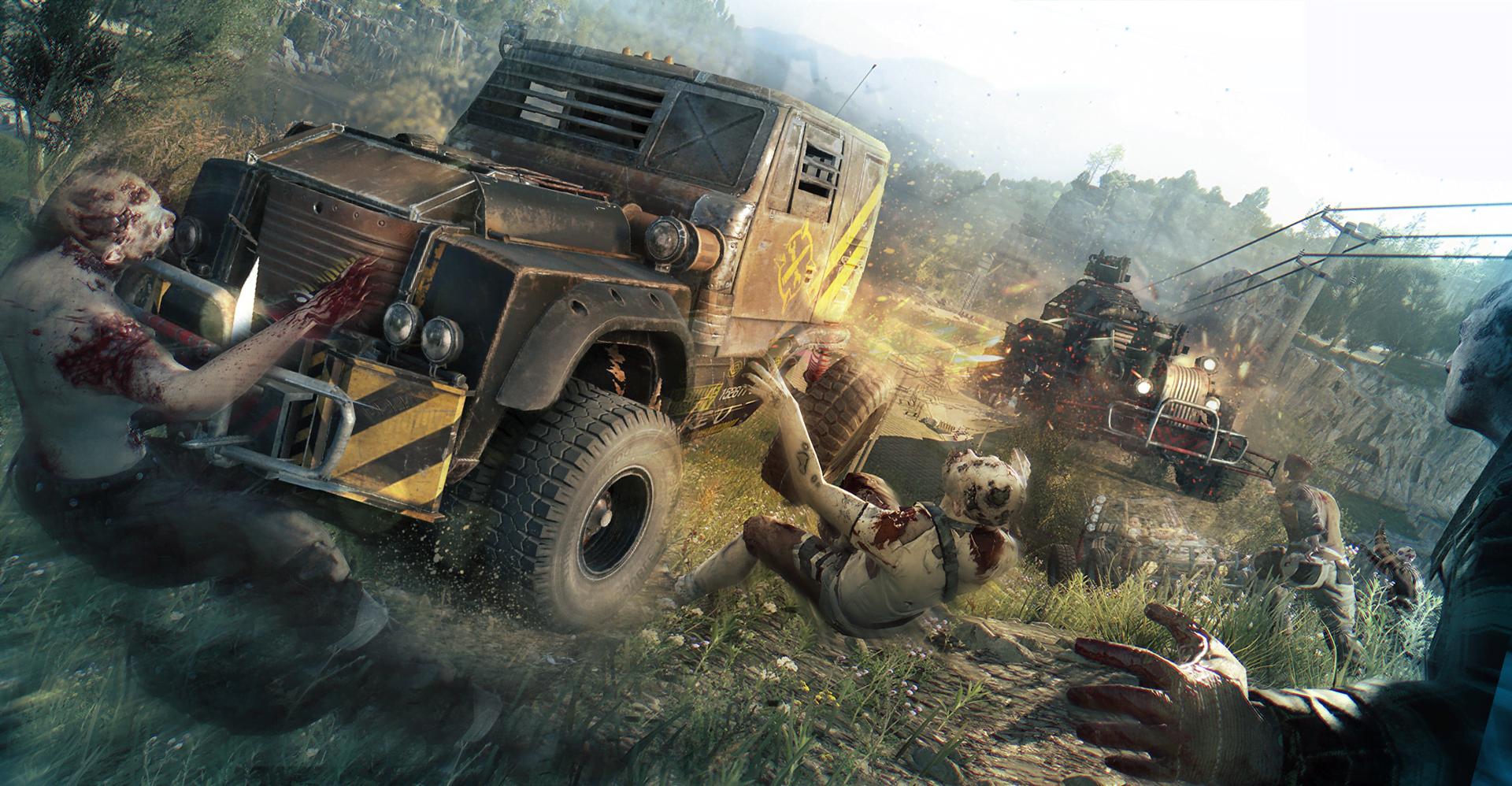 Fanatic Truck Hit Zombies screenshot 1