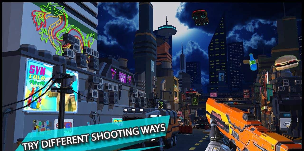 Real Robot Fire Battleground: Free Sci-fi Firing screenshot 2