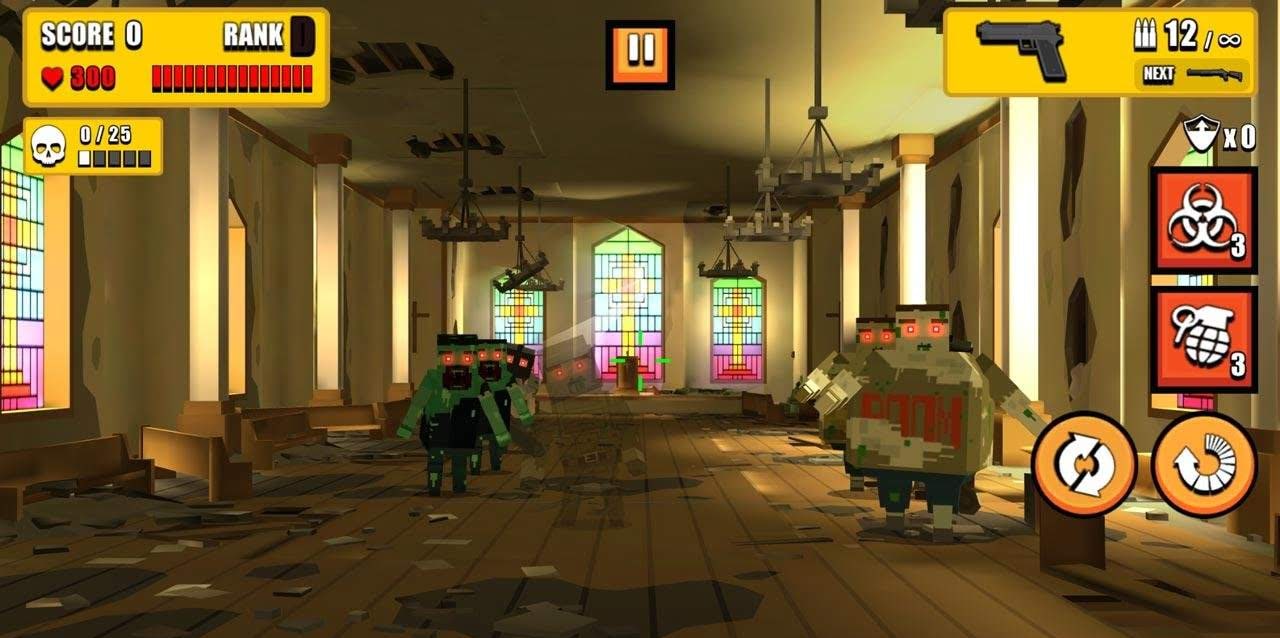 Pixel Zombie Hunter screenshot 1