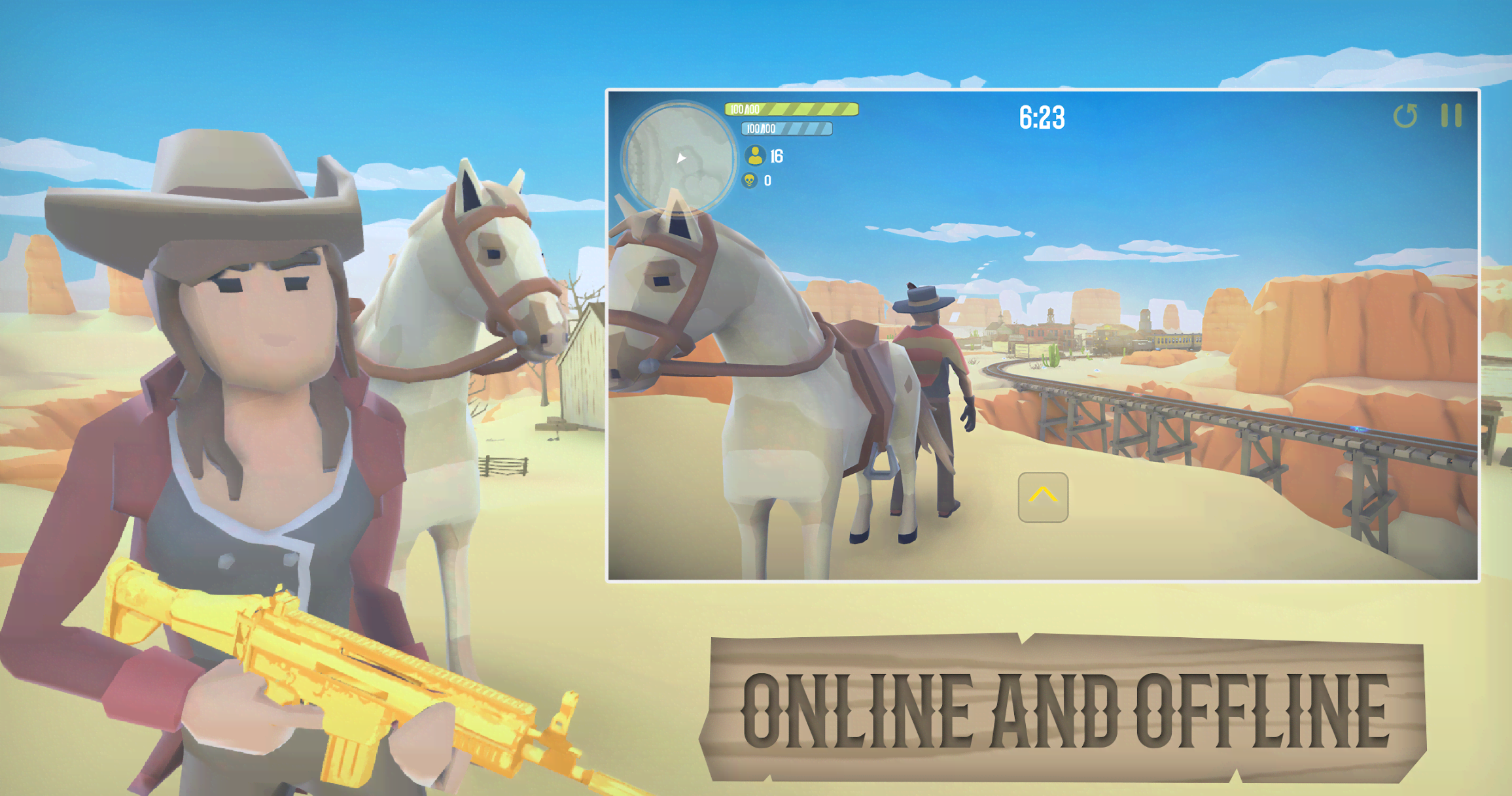 Red West Royale gameplay screenshot 1