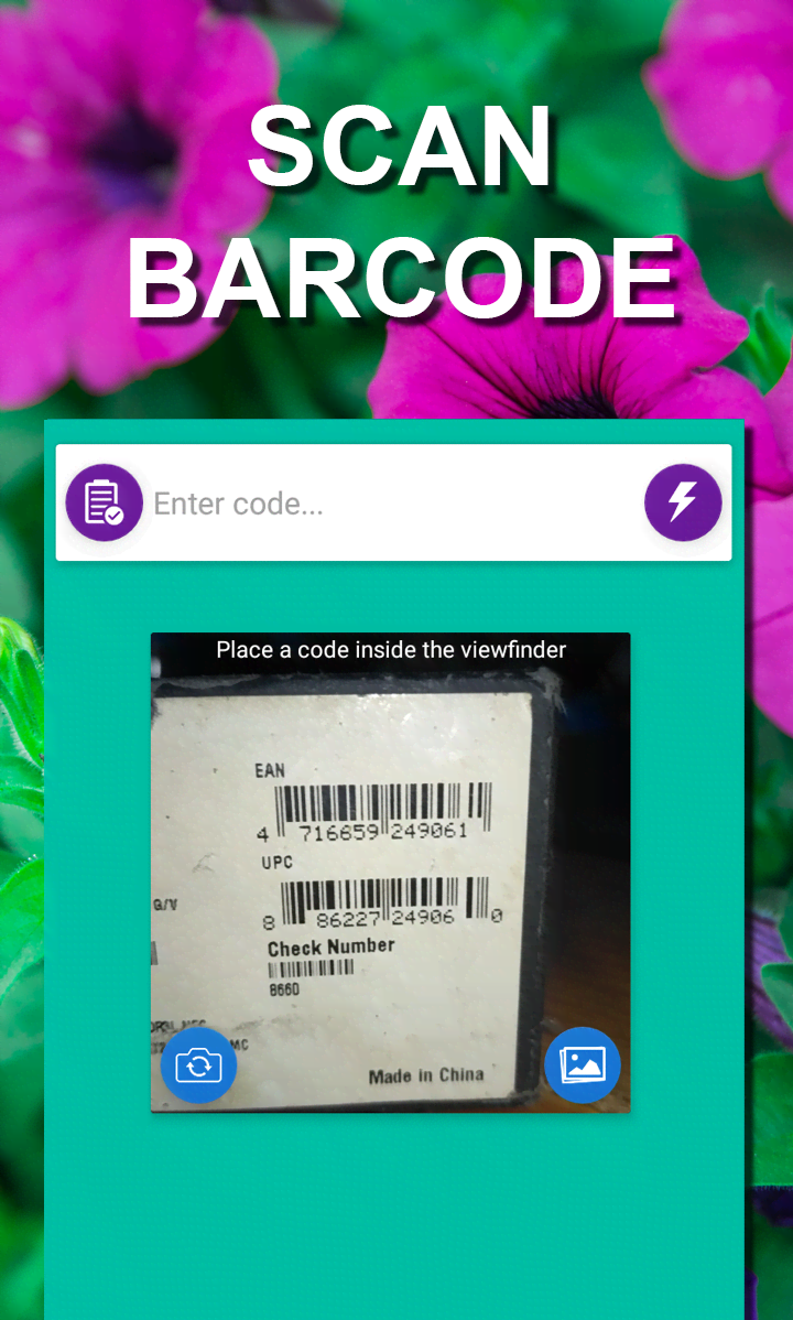 XScan - Barcode, QR Code Scanner & Generator screenshot 1