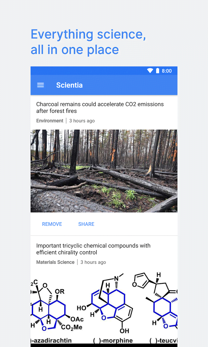 Scientia │ Science & Tech News screenshot 1