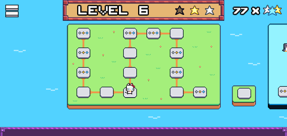 Sam the Cat VIP: Adventure Runner gameplay screenshot 1