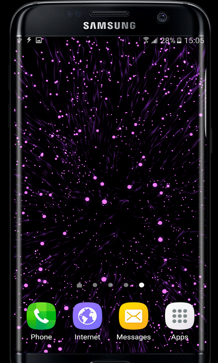 Gyro Particles 3D Live Wallpaper screenshot 3