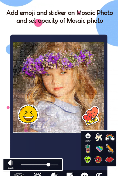 Photo Mosaic : Photo Effects screenshot 1