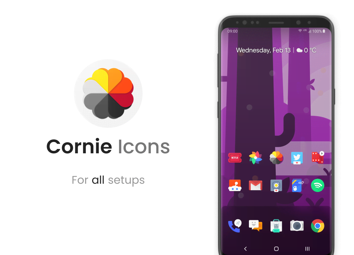 Cornie Icons screenshot 1