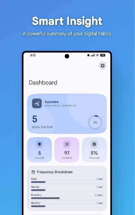 Appwise - Track Unused Apps screenshot 1