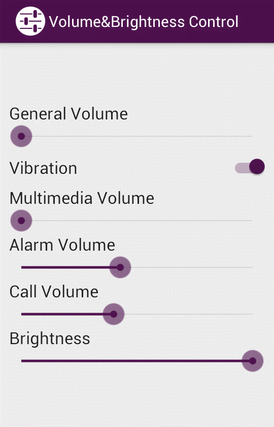 Volume & Brightness Control screenshot 4