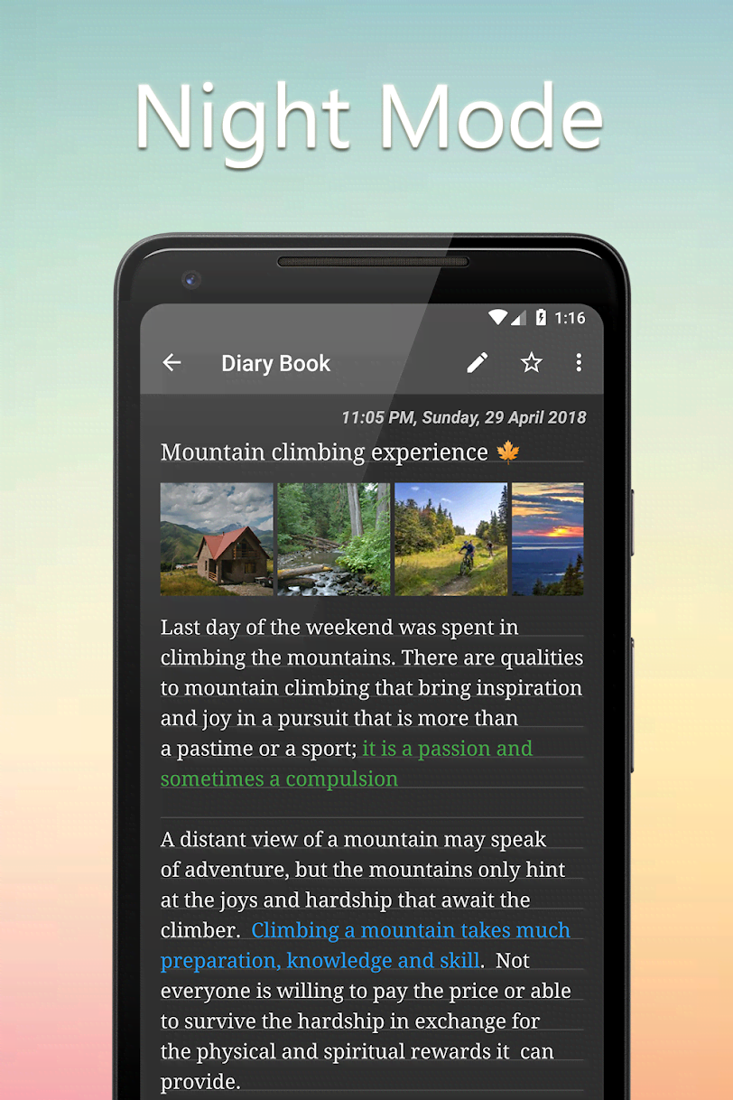 Diary Book - Journal With Lock, Photos, Themes screenshot 4