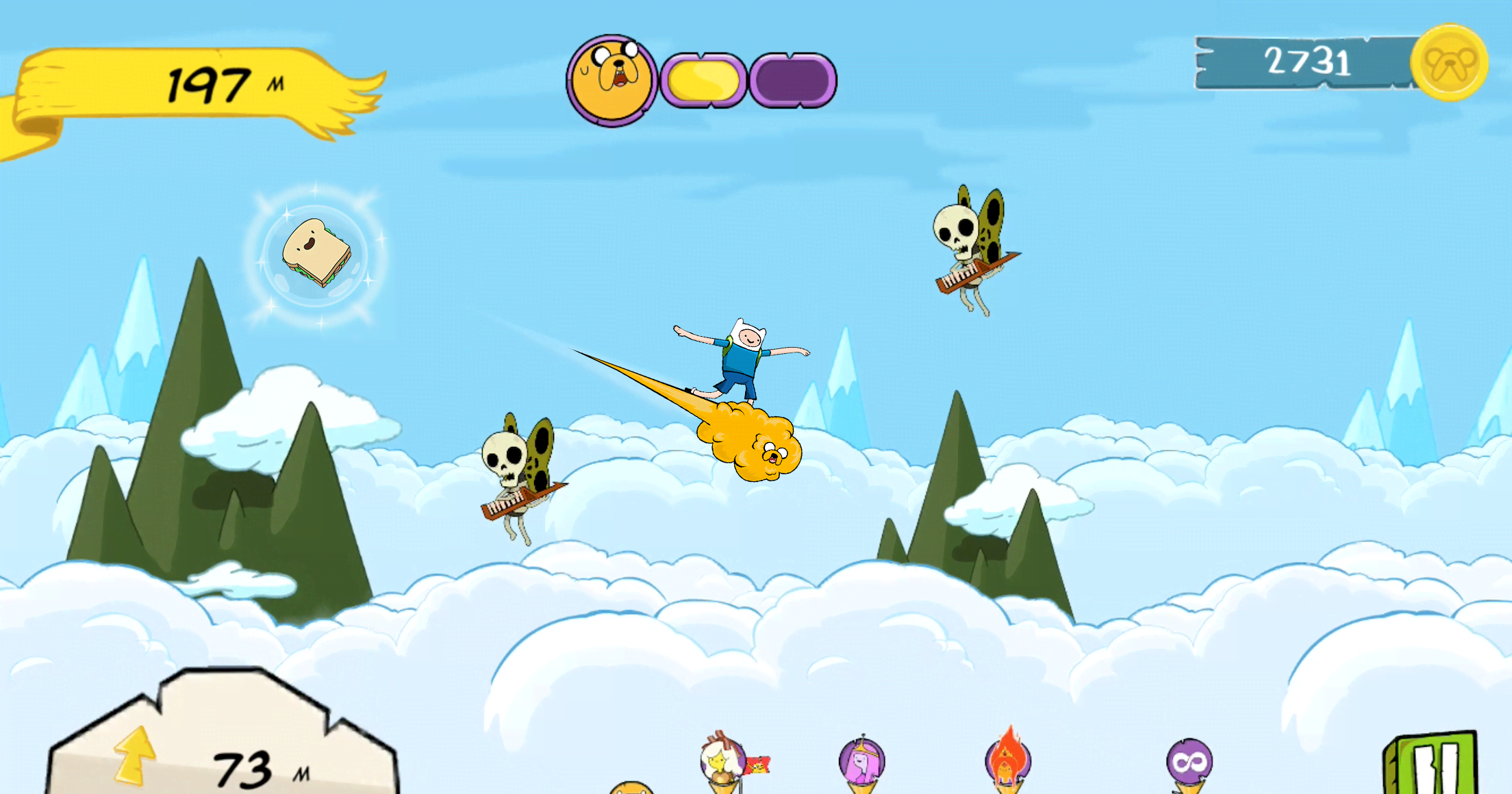 Adventure Time: Crazy Flight screenshot 3