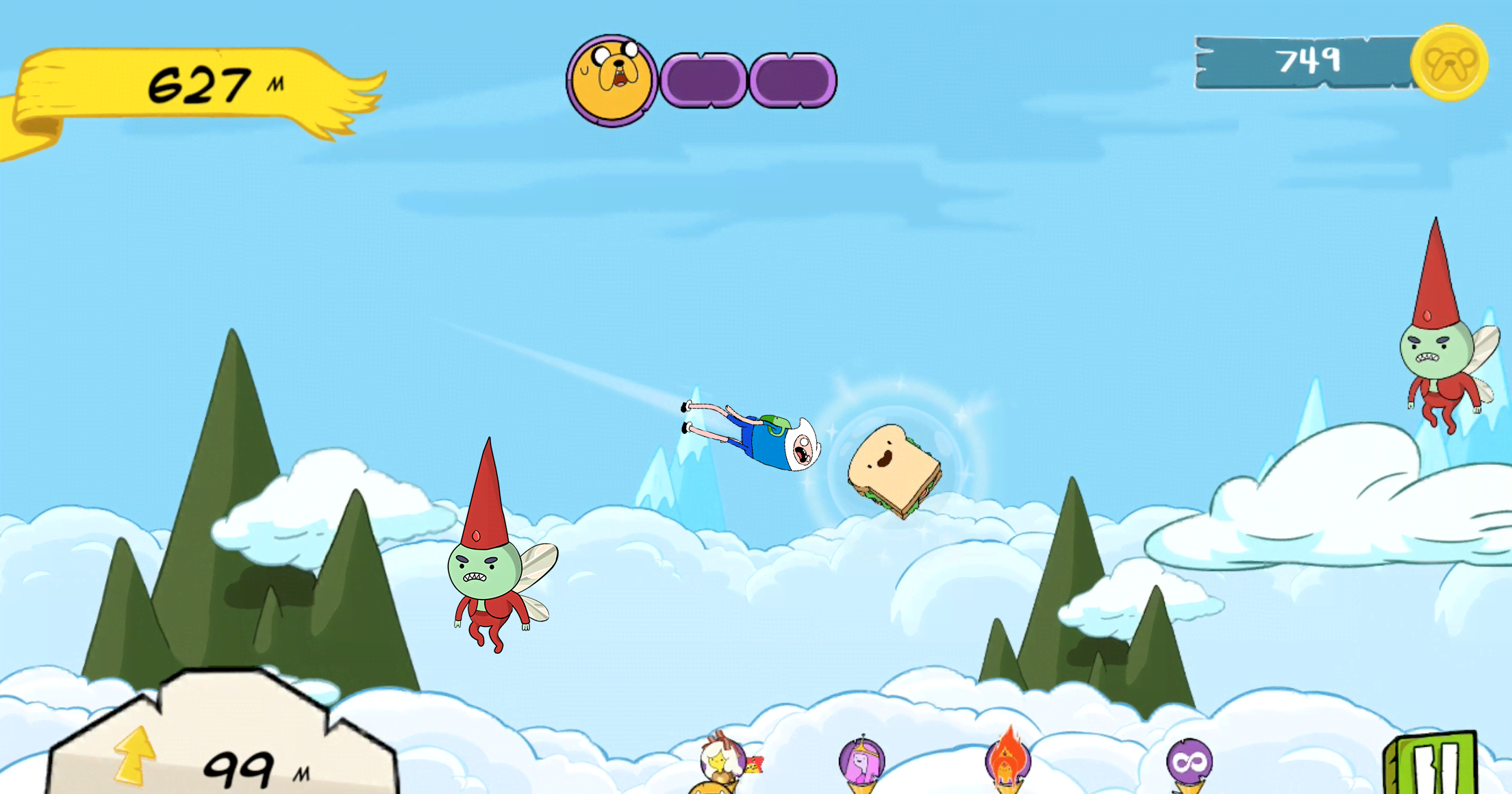 Adventure Time: Crazy Flight screenshot 4
