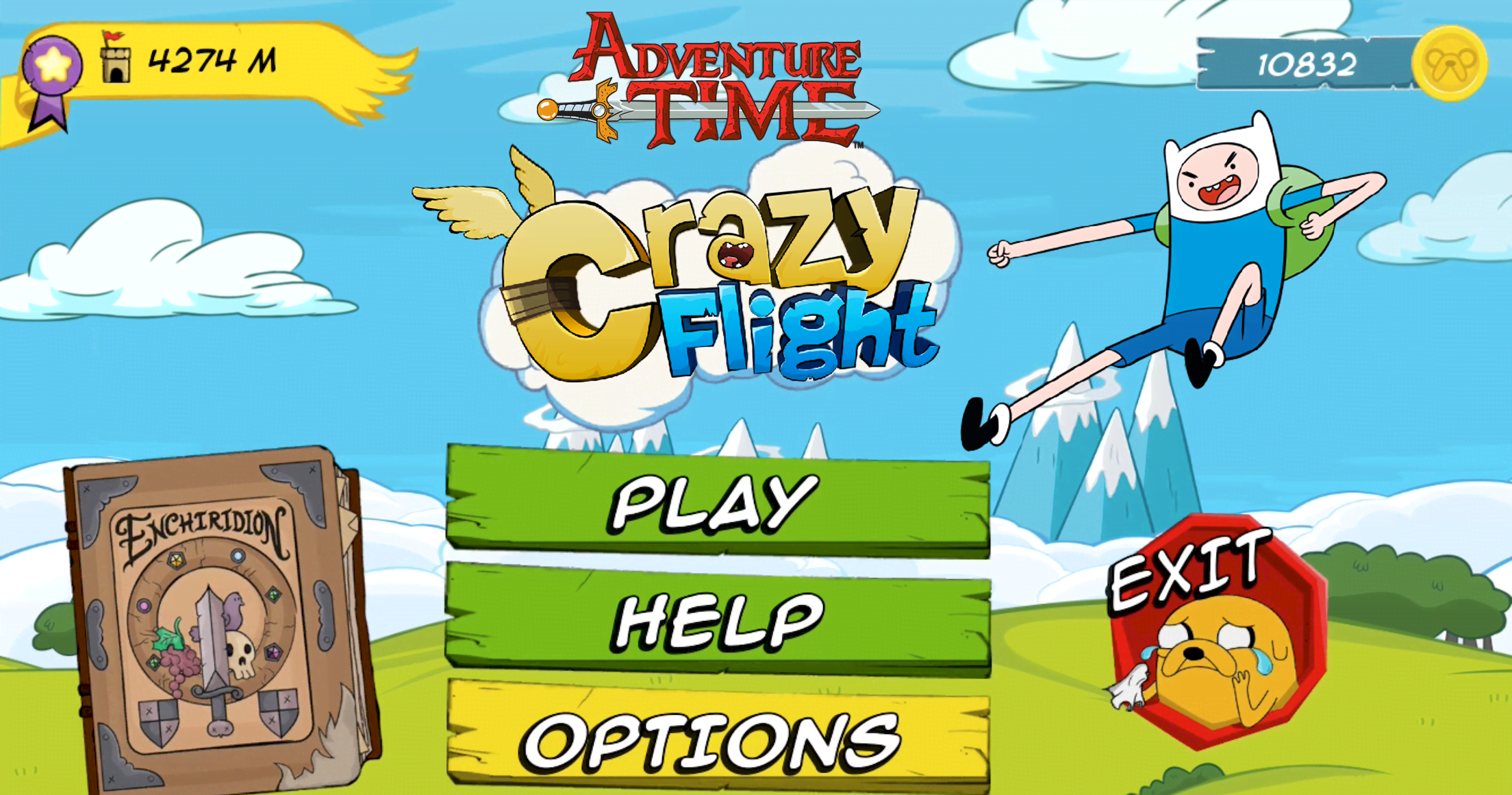 Adventure Time: Crazy Flight screenshot 1
