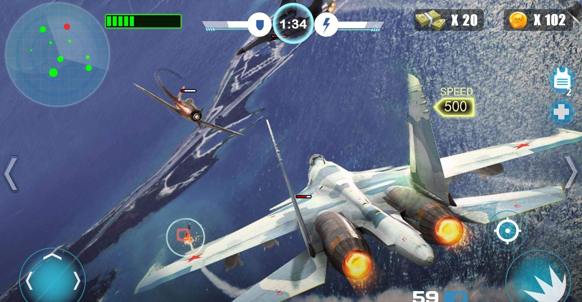 Air Fighter War - New Recommended Thunder Shooting screenshot 2