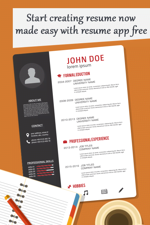 Create Professional Resume & CV screenshot 4