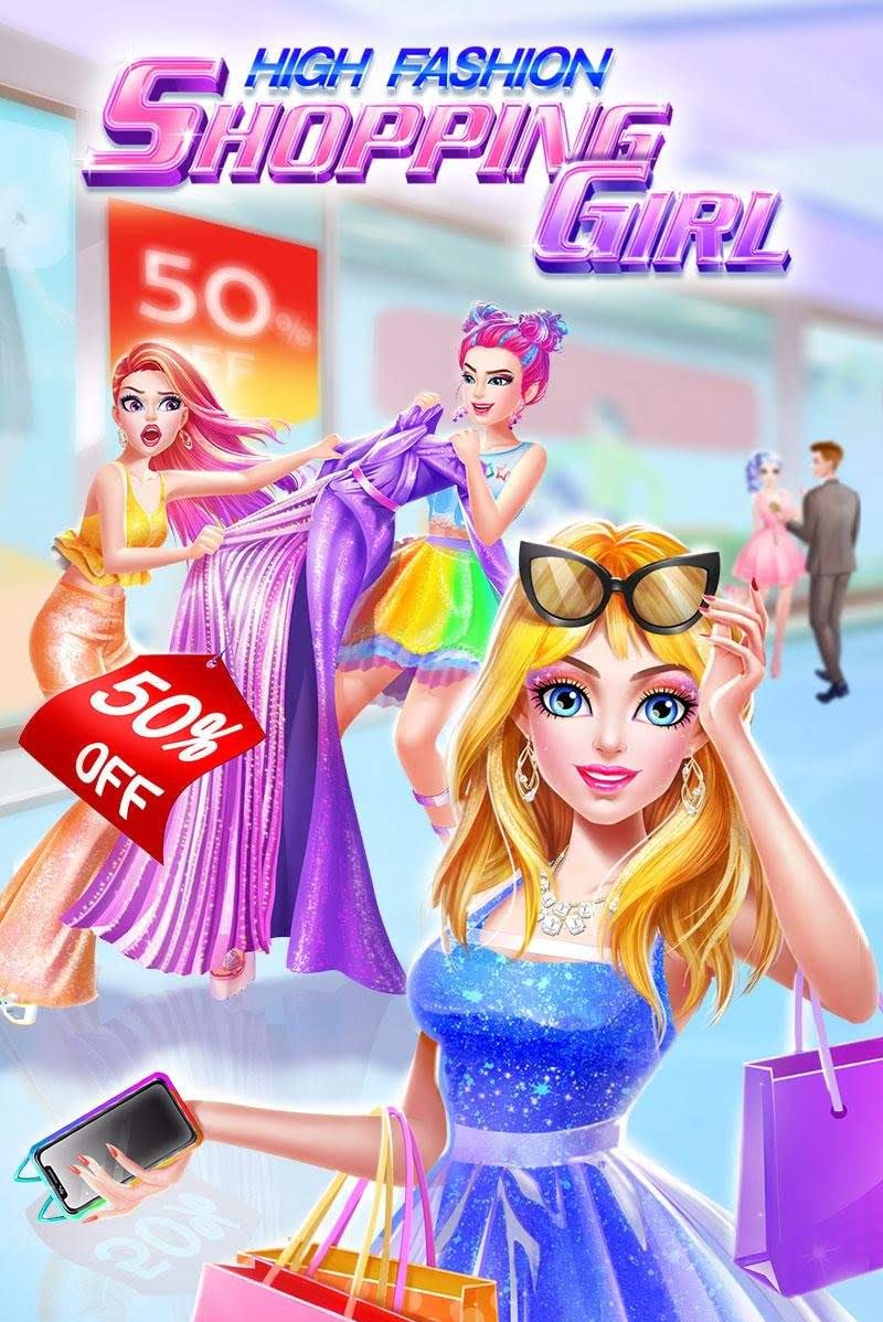 High Fashion Shopping Girl screenshot 1