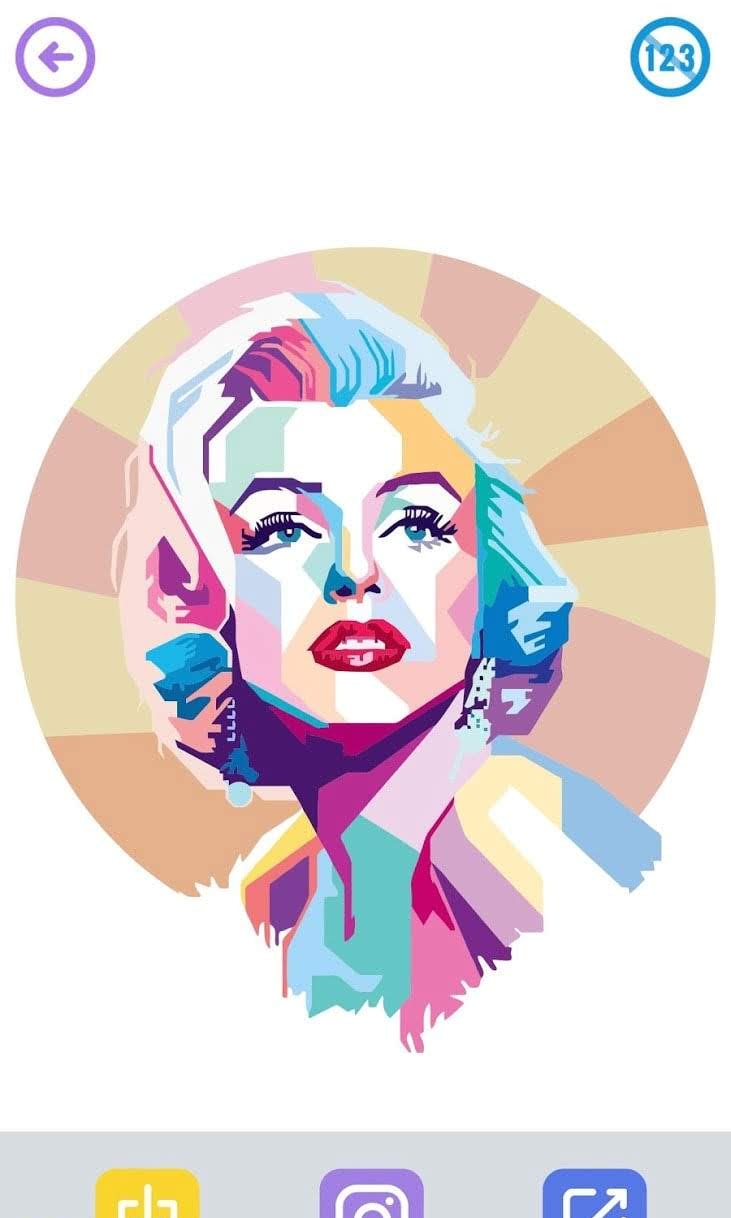 Low Poly Art - Color by Number, Number Coloring screenshot 3