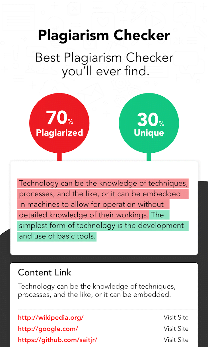 Plagiarism Checker – Duplicate Checker Screenshot 1